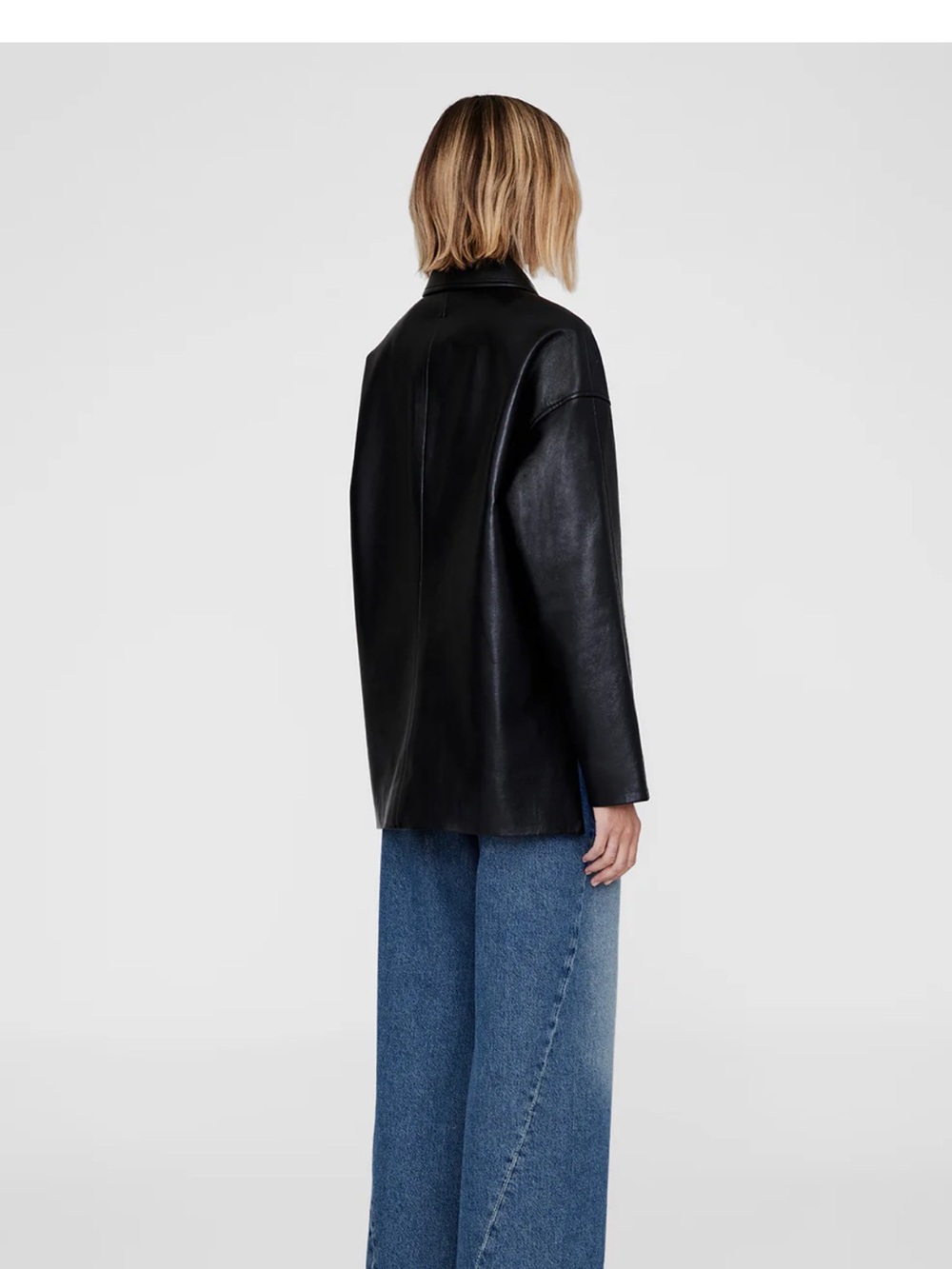 Anine Bing leather Luca jacket Smal - Picture 3 of 8